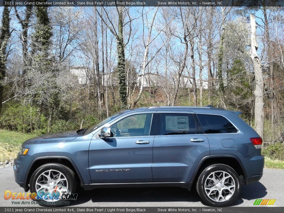 Slate Blue Pearl 2021 Jeep Grand Cherokee Limited 4x4 Photo #1