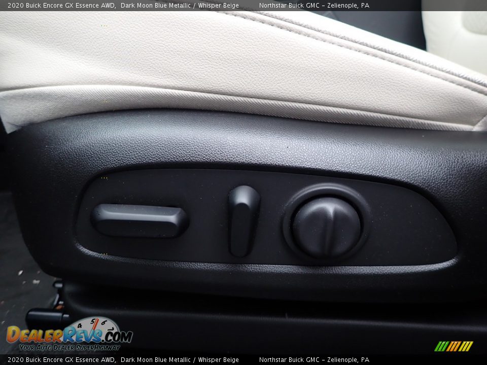 2020 Buick Encore GX Essence AWD Dark Moon Blue Metallic / Whisper Beige Photo #27