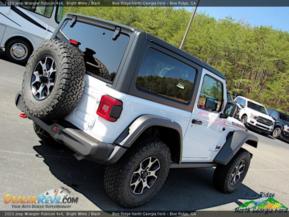 2020 Jeep Wrangler Rubicon 4x4 Bright White / Black Photo #30