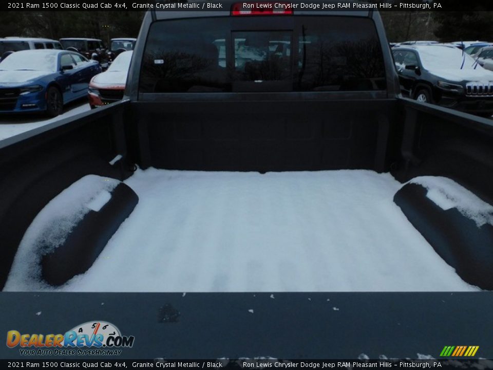 2021 Ram 1500 Classic Quad Cab 4x4 Granite Crystal Metallic / Black Photo #7