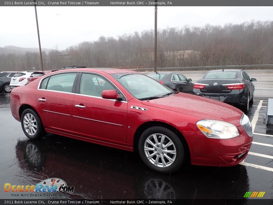 2011 Buick Lucerne CXL Crystal Red Tintcoat / Titanium Photo #4