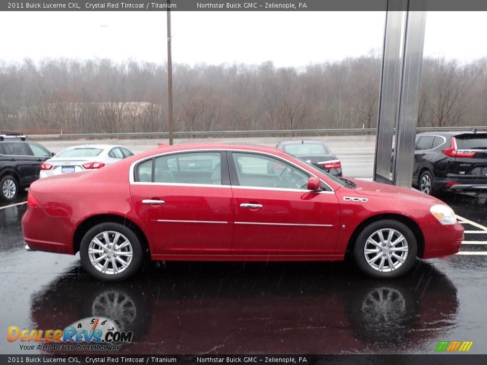 2011 Buick Lucerne CXL Crystal Red Tintcoat / Titanium Photo #5