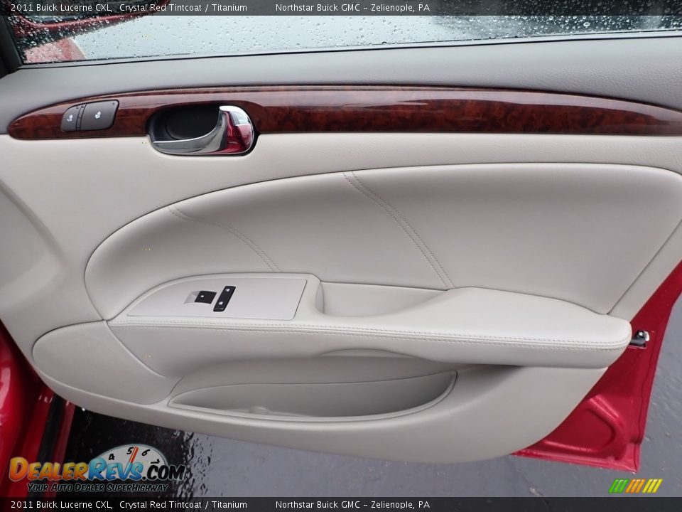 2011 Buick Lucerne CXL Crystal Red Tintcoat / Titanium Photo #7