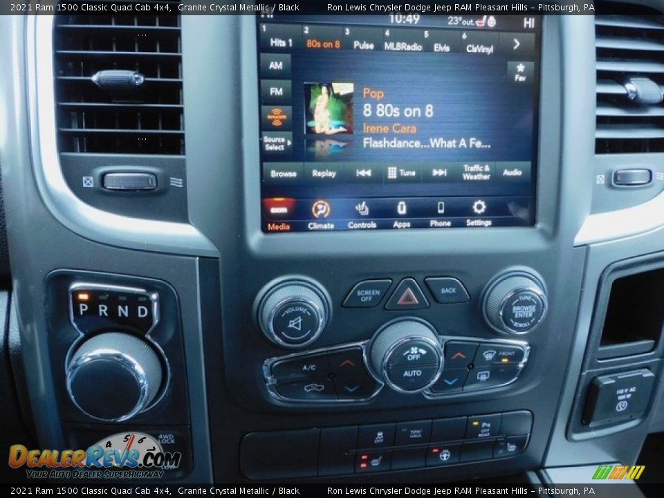 2021 Ram 1500 Classic Quad Cab 4x4 Granite Crystal Metallic / Black Photo #15