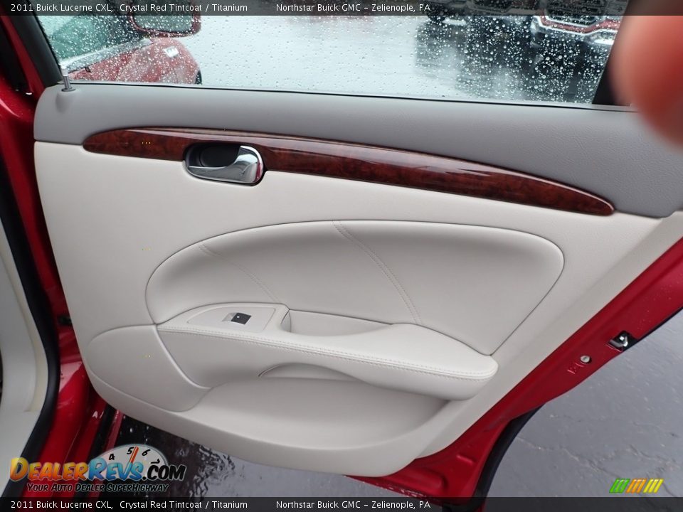 2011 Buick Lucerne CXL Crystal Red Tintcoat / Titanium Photo #9