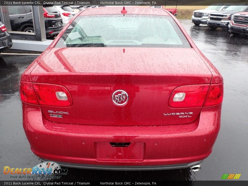 2011 Buick Lucerne CXL Crystal Red Tintcoat / Titanium Photo #11