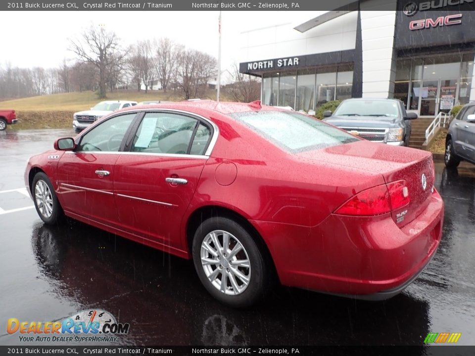 2011 Buick Lucerne CXL Crystal Red Tintcoat / Titanium Photo #13