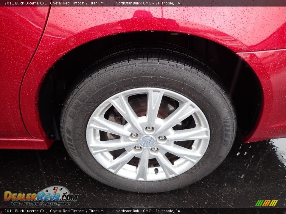 2011 Buick Lucerne CXL Crystal Red Tintcoat / Titanium Photo #15