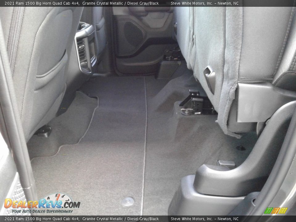 2021 Ram 1500 Big Horn Quad Cab 4x4 Granite Crystal Metallic / Diesel Gray/Black Photo #15