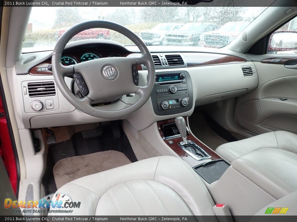 2011 Buick Lucerne CXL Crystal Red Tintcoat / Titanium Photo #19