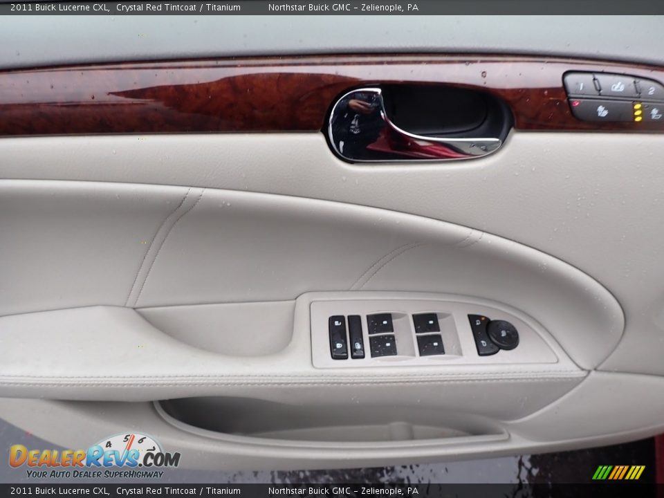 2011 Buick Lucerne CXL Crystal Red Tintcoat / Titanium Photo #21