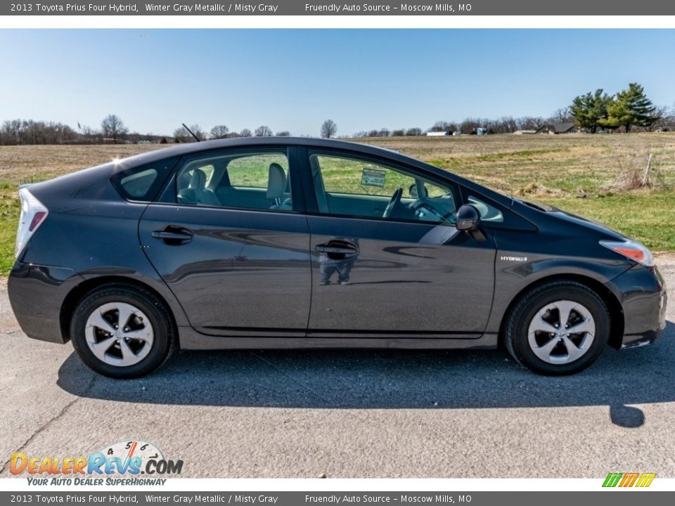 2013 Toyota Prius Four Hybrid Winter Gray Metallic / Misty Gray Photo #3