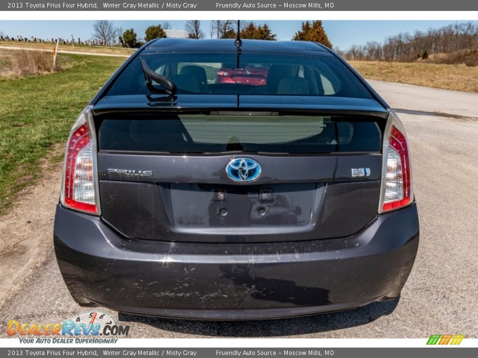 2013 Toyota Prius Four Hybrid Winter Gray Metallic / Misty Gray Photo #5