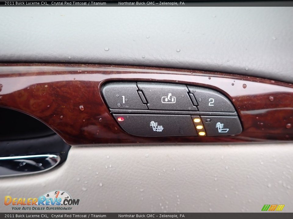 2011 Buick Lucerne CXL Crystal Red Tintcoat / Titanium Photo #27