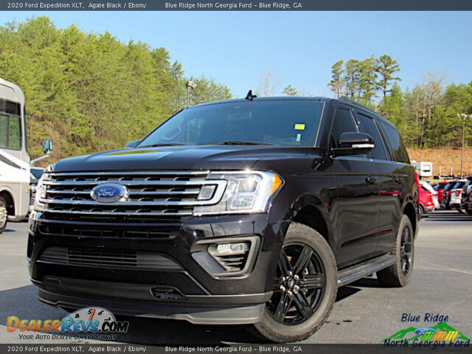 2020 Ford Expedition XLT Agate Black / Ebony Photo #1