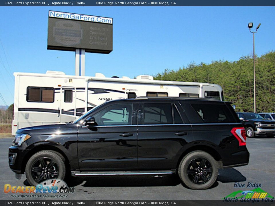 2020 Ford Expedition XLT Agate Black / Ebony Photo #2