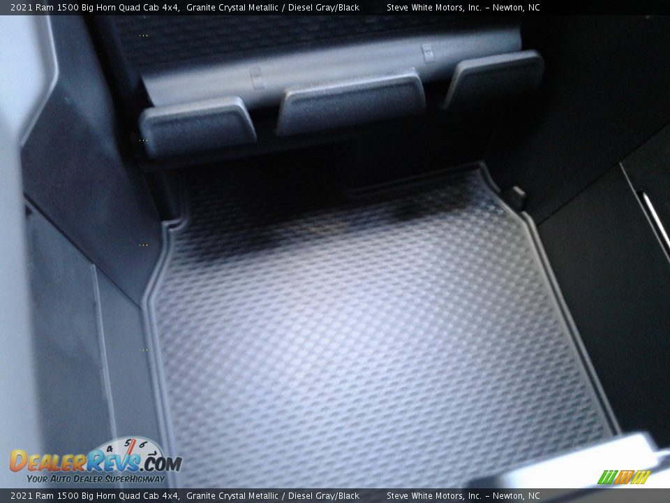 2021 Ram 1500 Big Horn Quad Cab 4x4 Granite Crystal Metallic / Diesel Gray/Black Photo #27