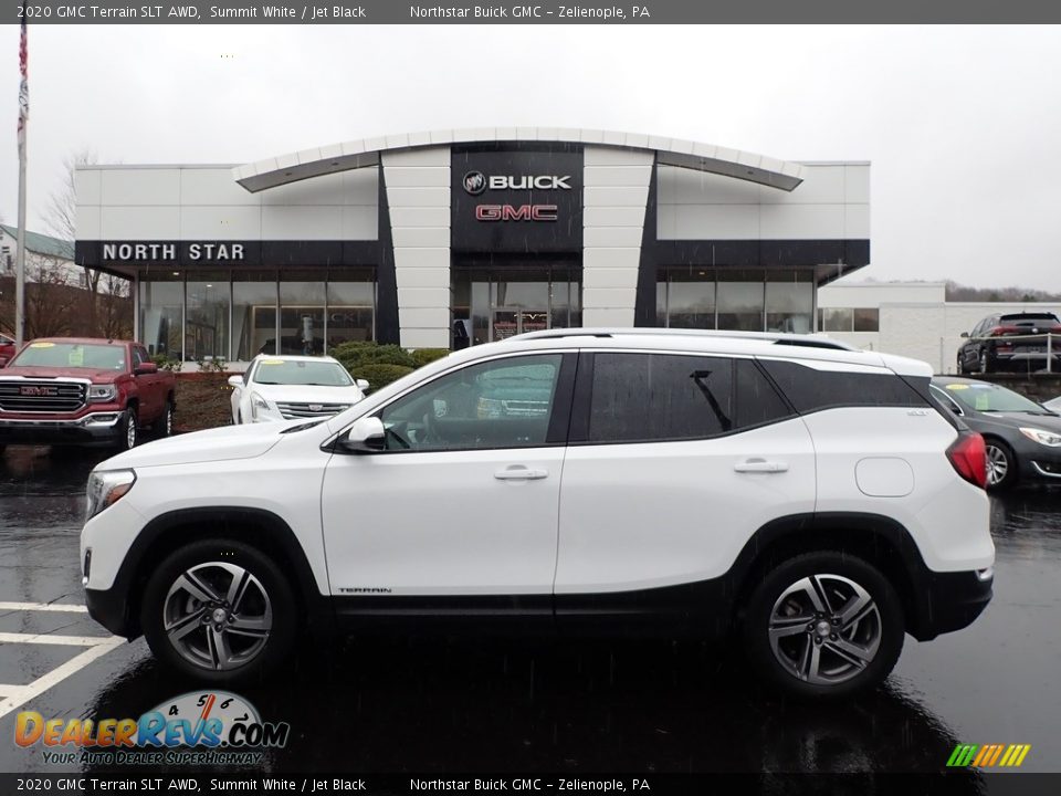 2020 GMC Terrain SLT AWD Summit White / Jet Black Photo #1