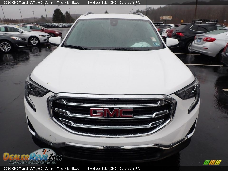 2020 GMC Terrain SLT AWD Summit White / Jet Black Photo #3