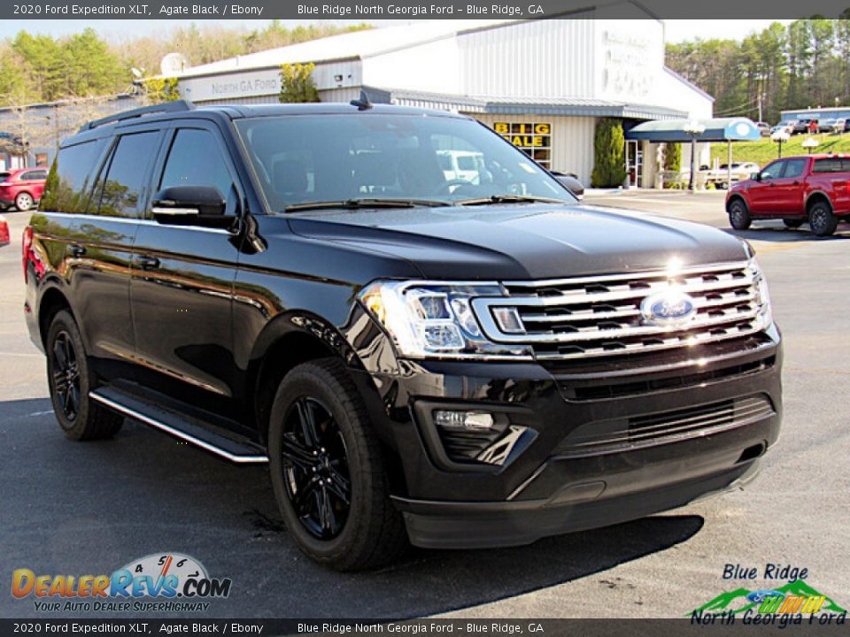 2020 Ford Expedition XLT Agate Black / Ebony Photo #7