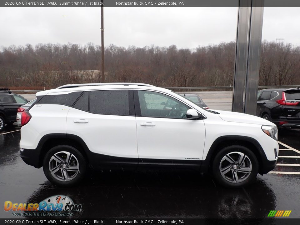 2020 GMC Terrain SLT AWD Summit White / Jet Black Photo #5