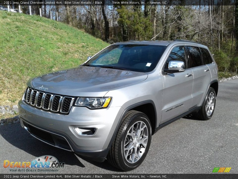 2021 Jeep Grand Cherokee Limited 4x4 Billet Silver Metallic / Black Photo #2