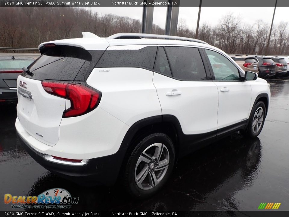 2020 GMC Terrain SLT AWD Summit White / Jet Black Photo #9