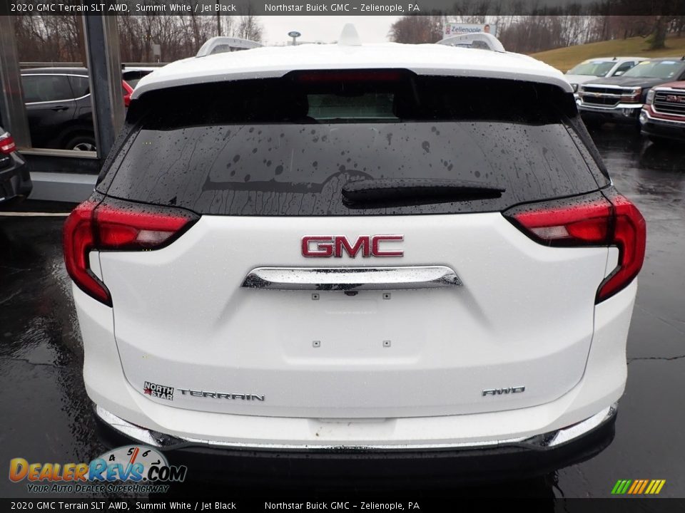 2020 GMC Terrain SLT AWD Summit White / Jet Black Photo #10