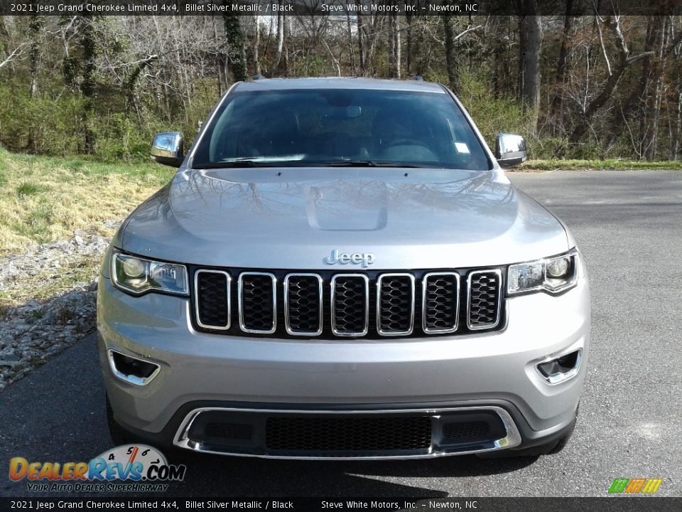 2021 Jeep Grand Cherokee Limited 4x4 Billet Silver Metallic / Black Photo #3