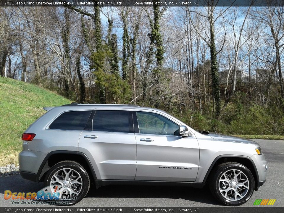 Billet Silver Metallic 2021 Jeep Grand Cherokee Limited 4x4 Photo #5