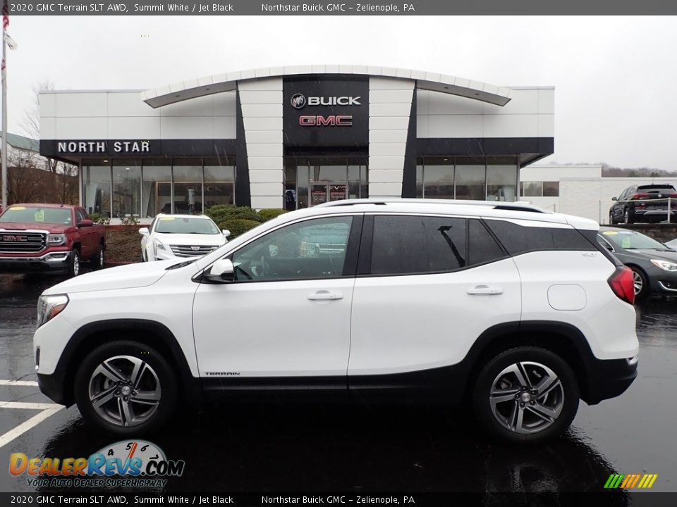 2020 GMC Terrain SLT AWD Summit White / Jet Black Photo #13