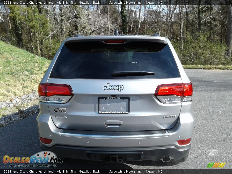 2021 Jeep Grand Cherokee Limited 4x4 Billet Silver Metallic / Black Photo #7