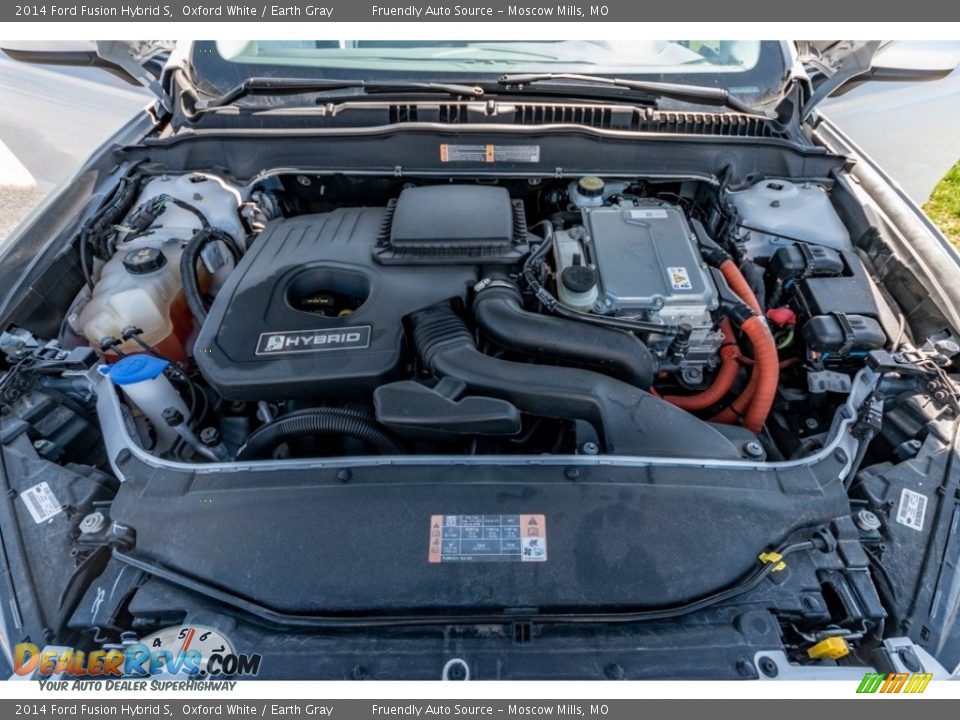 2014 Ford Fusion Hybrid S 2.0 Liter Atkinson-Cycle DOHC 16-Valve 4 Cylinder Gasoline/Electric Hybrid Engine Photo #16