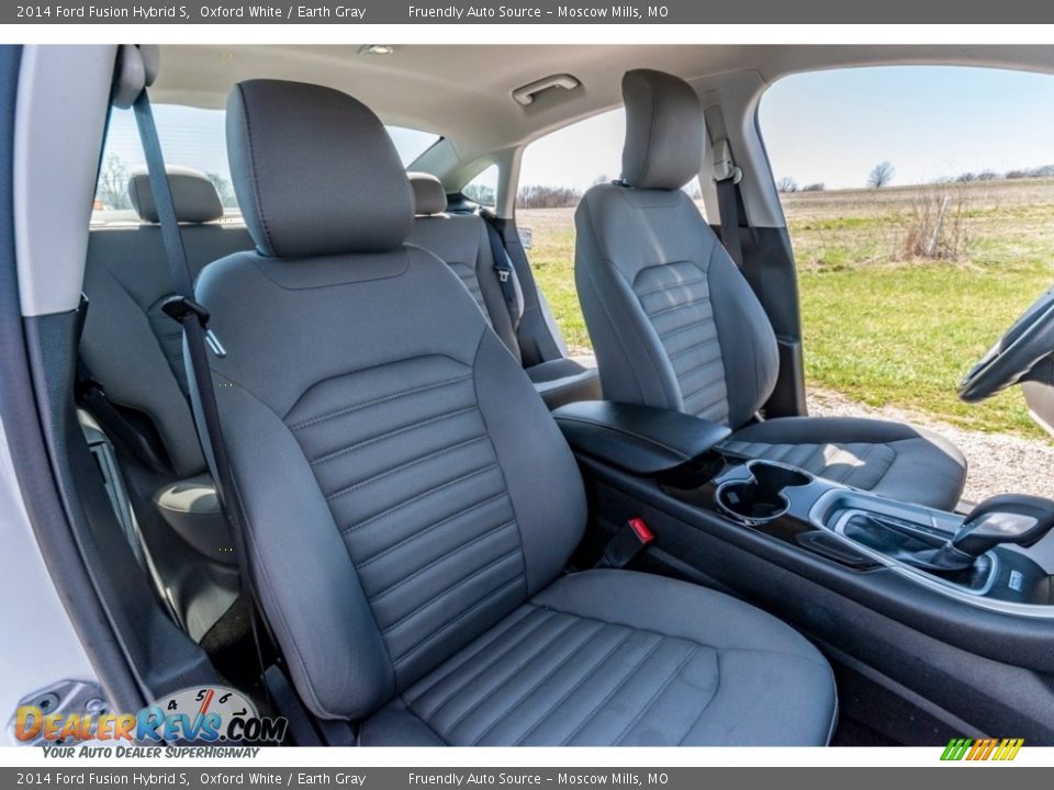Front Seat of 2014 Ford Fusion Hybrid S Photo #29