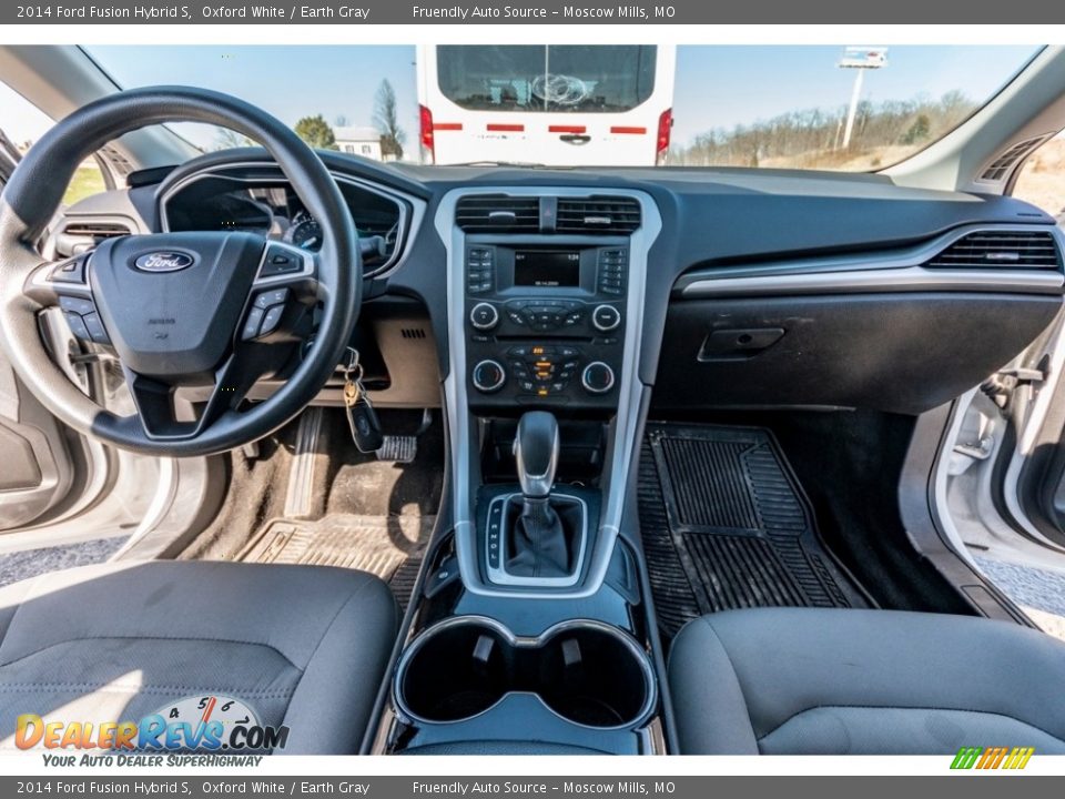Dashboard of 2014 Ford Fusion Hybrid S Photo #30