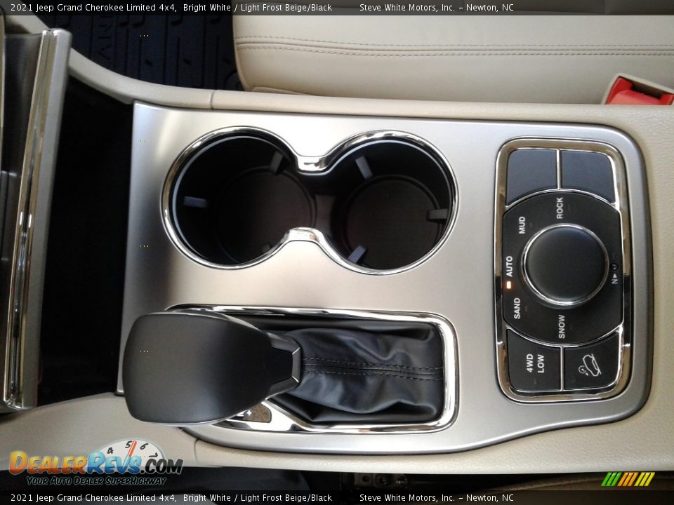 2021 Jeep Grand Cherokee Limited 4x4 Bright White / Light Frost Beige/Black Photo #29