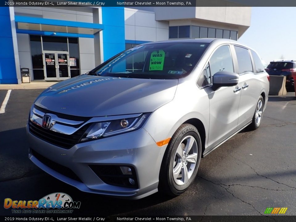 2019 Honda Odyssey EX-L Lunar Silver Metallic / Gray Photo #2