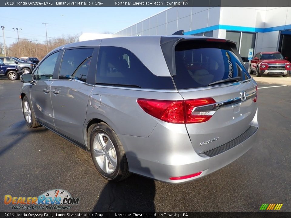 2019 Honda Odyssey EX-L Lunar Silver Metallic / Gray Photo #4