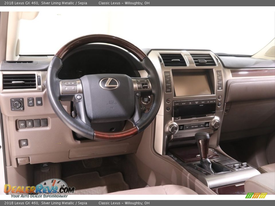 2018 Lexus GX 460 Silver Lining Metallic / Sepia Photo #6