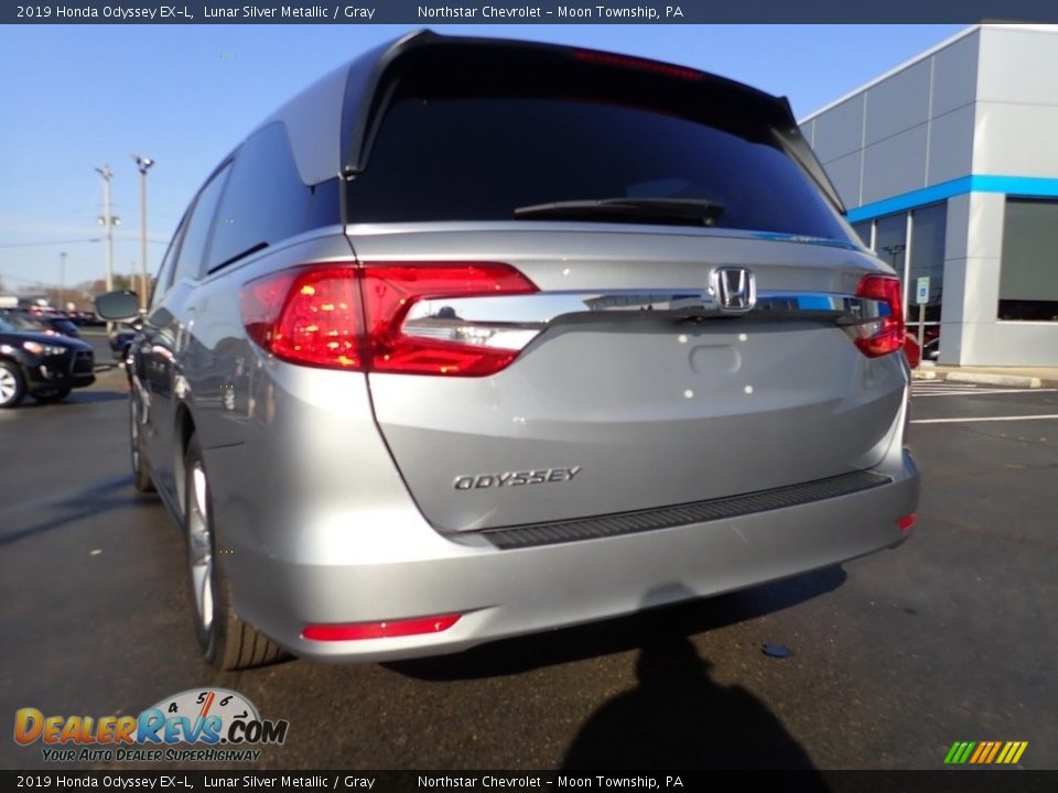 2019 Honda Odyssey EX-L Lunar Silver Metallic / Gray Photo #5