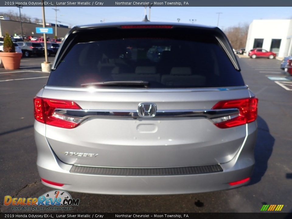 2019 Honda Odyssey EX-L Lunar Silver Metallic / Gray Photo #6