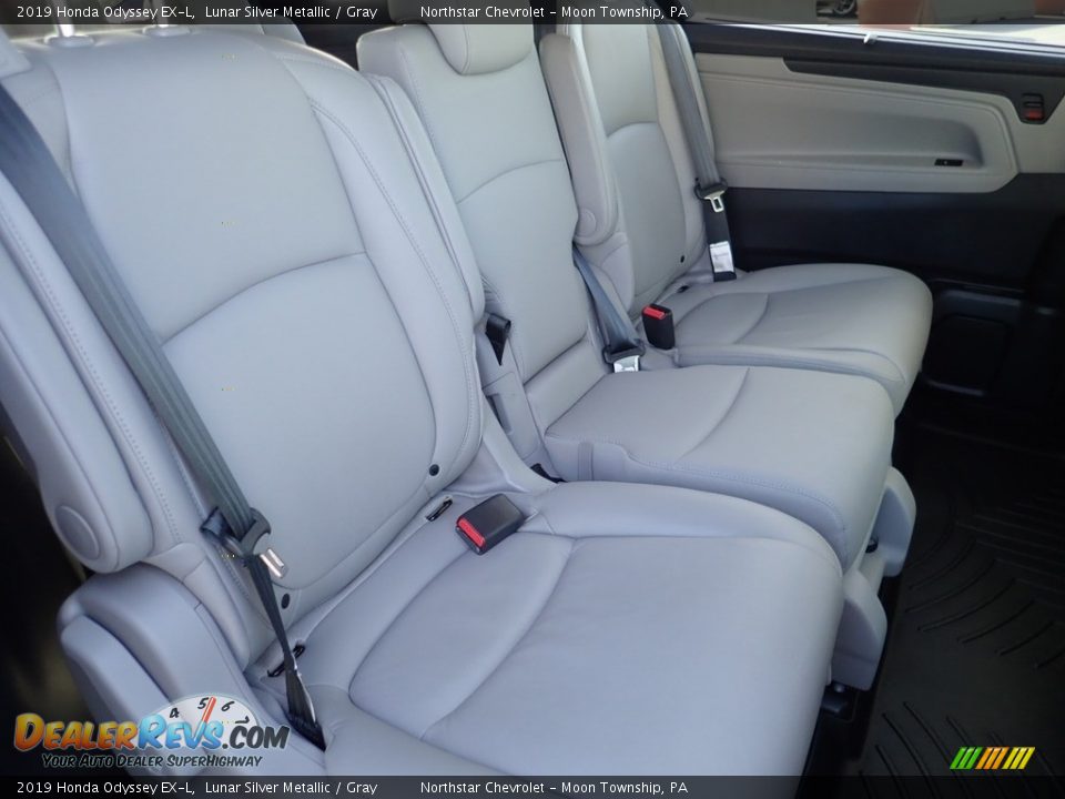 2019 Honda Odyssey EX-L Lunar Silver Metallic / Gray Photo #17