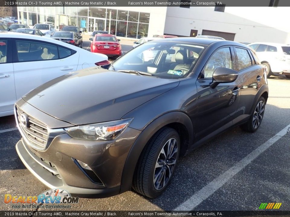 2019 Mazda CX-3 Touring AWD Machine Gray Metallic / Black Photo #1