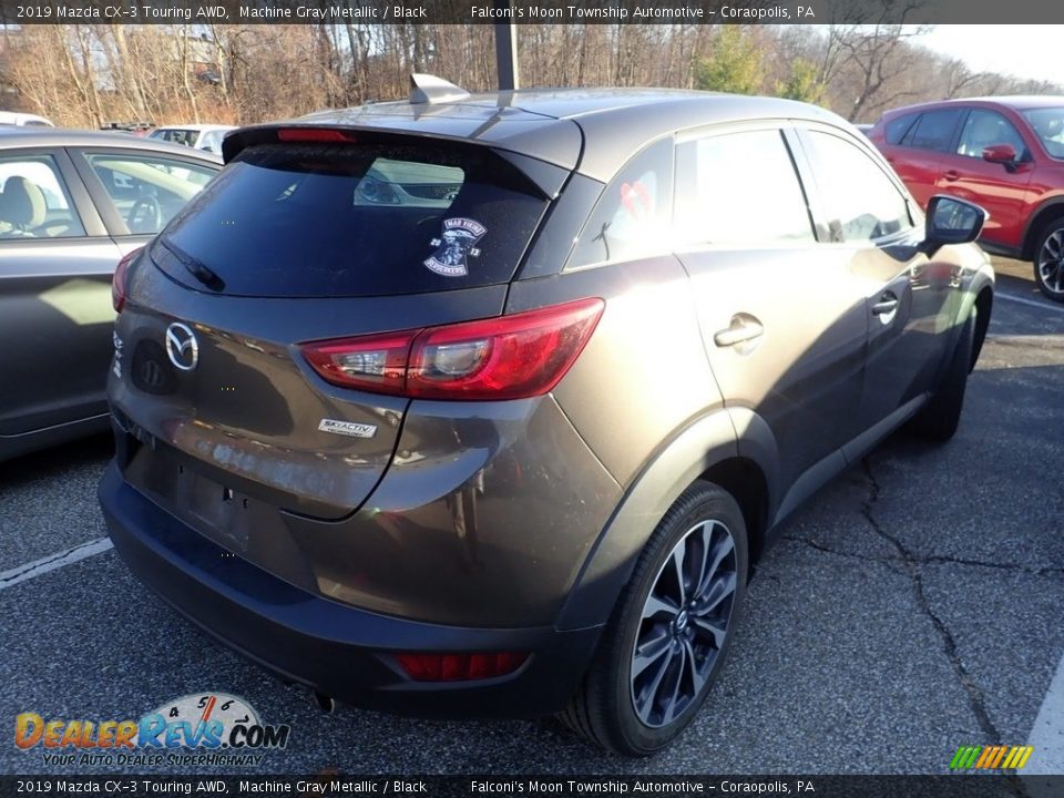 2019 Mazda CX-3 Touring AWD Machine Gray Metallic / Black Photo #3