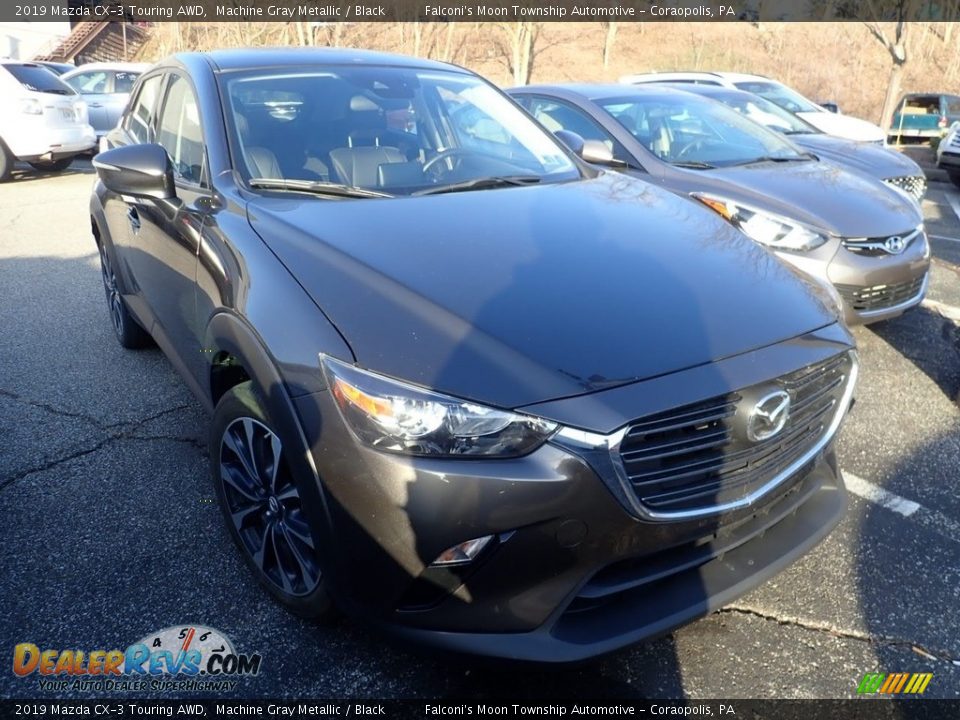 2019 Mazda CX-3 Touring AWD Machine Gray Metallic / Black Photo #4