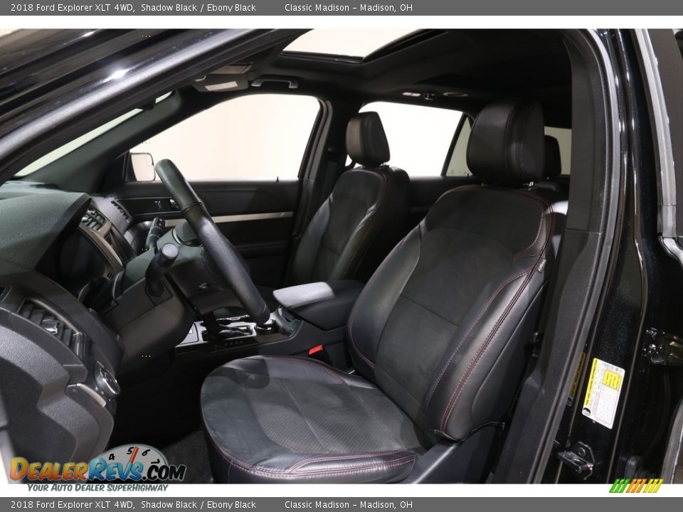 2018 Ford Explorer XLT 4WD Shadow Black / Ebony Black Photo #5