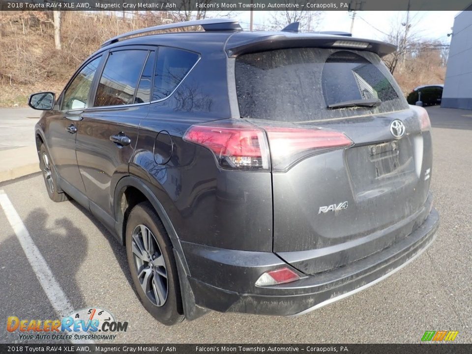 2018 Toyota RAV4 XLE AWD Magnetic Gray Metallic / Ash Photo #2