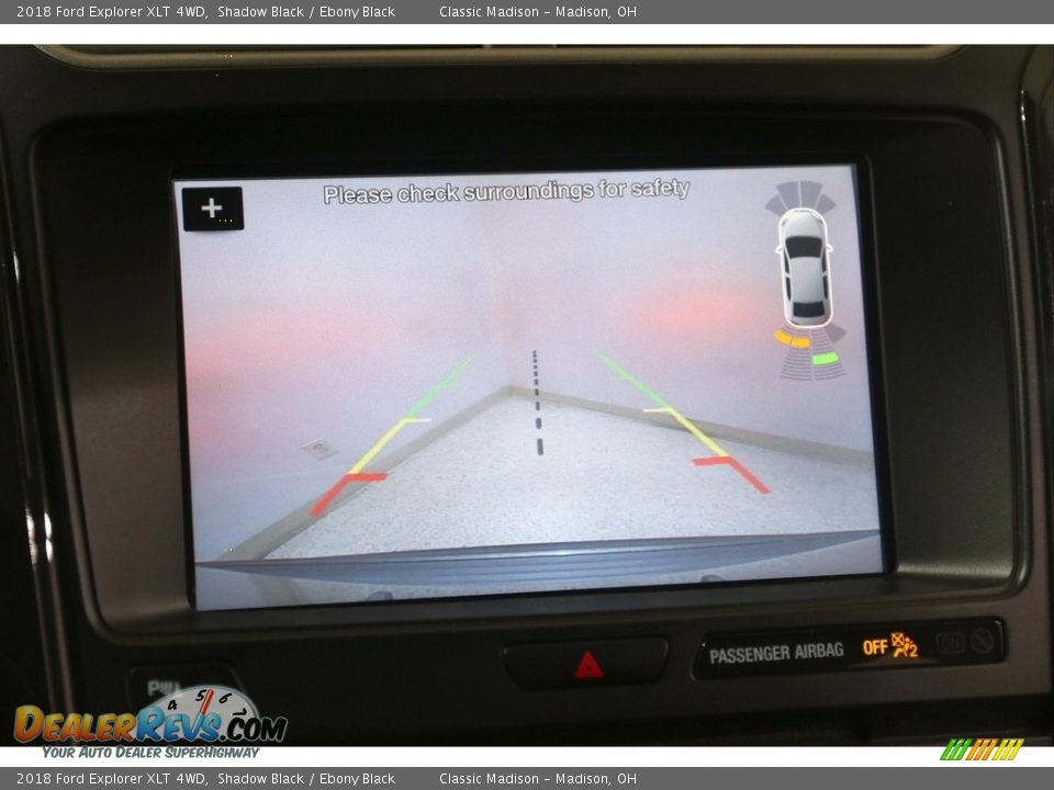 2018 Ford Explorer XLT 4WD Shadow Black / Ebony Black Photo #15