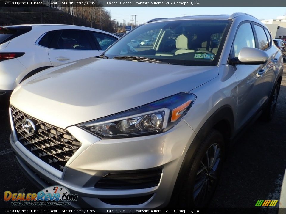 2020 Hyundai Tucson SEL AWD Stellar Silver / Gray Photo #1