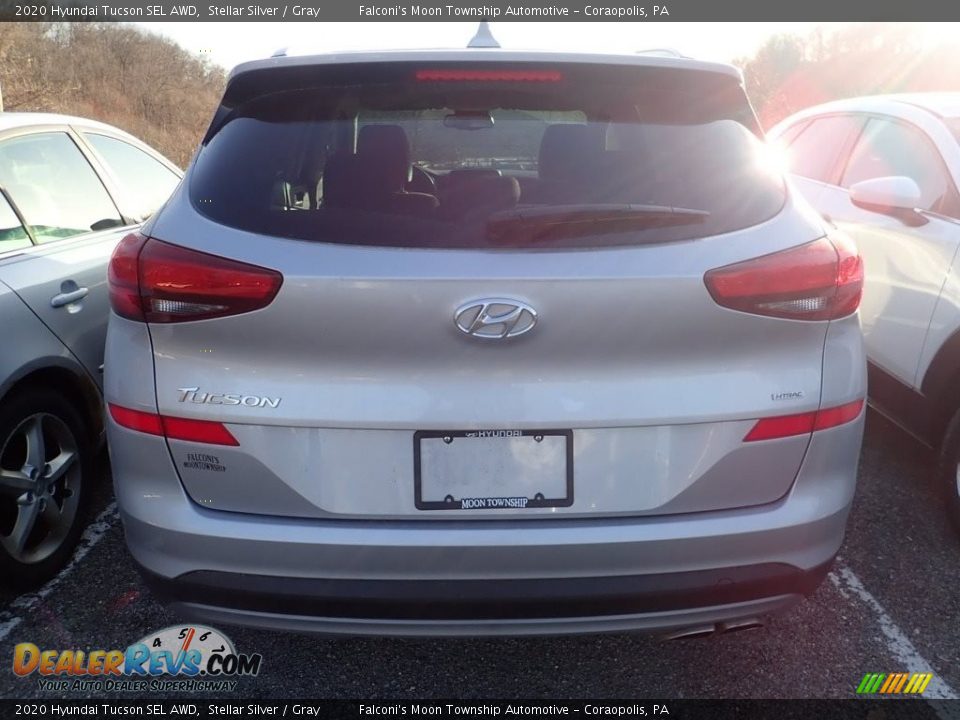 2020 Hyundai Tucson SEL AWD Stellar Silver / Gray Photo #3